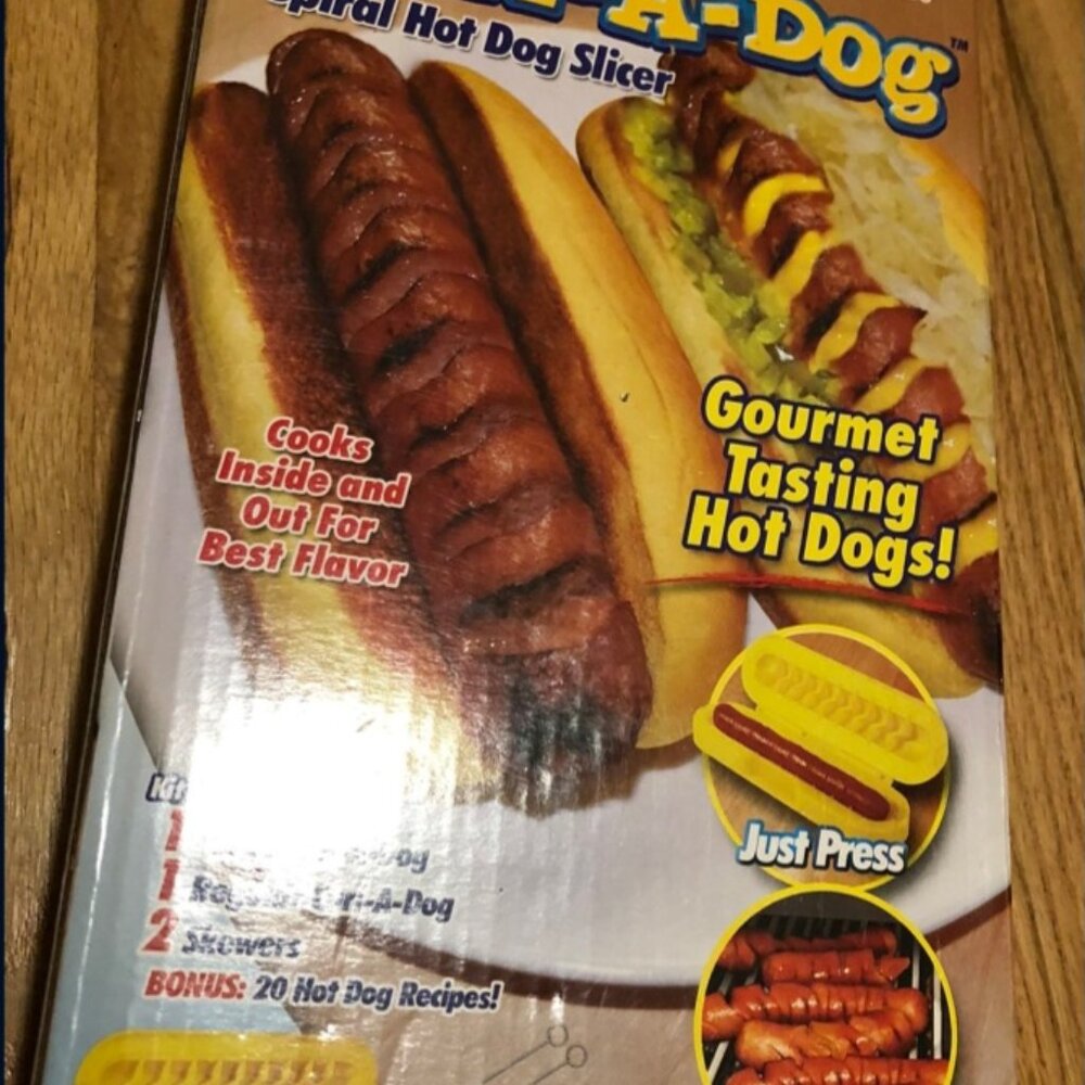 Curl-A-Dog Spiral Hot Dog Slicer